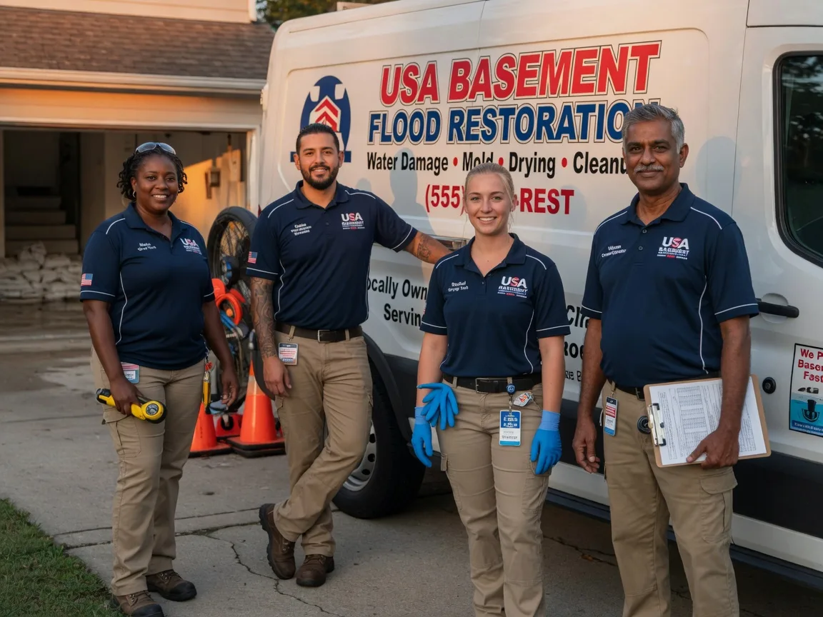 Basement Flood Cleanup company in Marine, IL